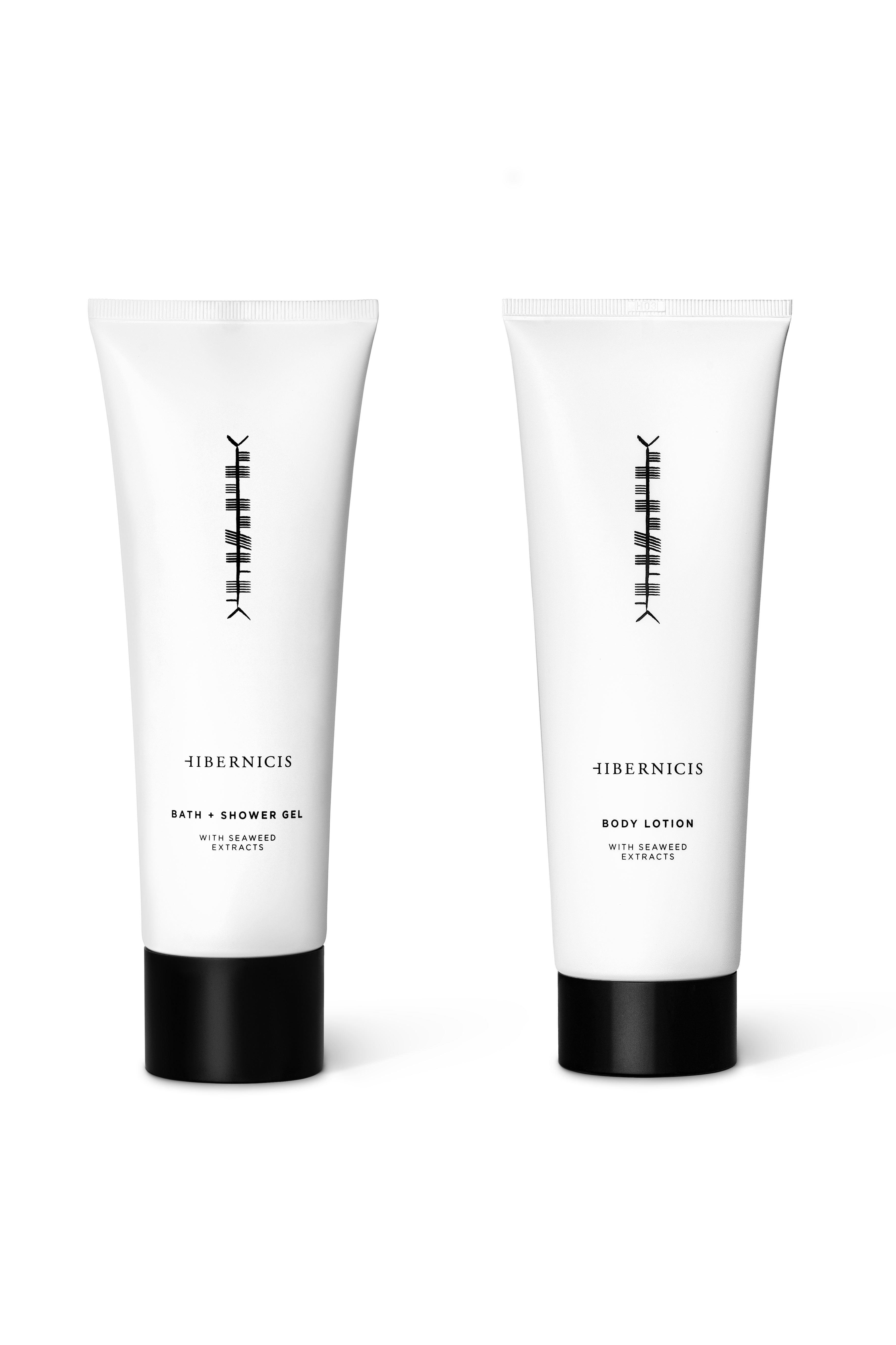 Bathed and Wrapped Gift Set: Bath + Shower Gel and Body Lotion